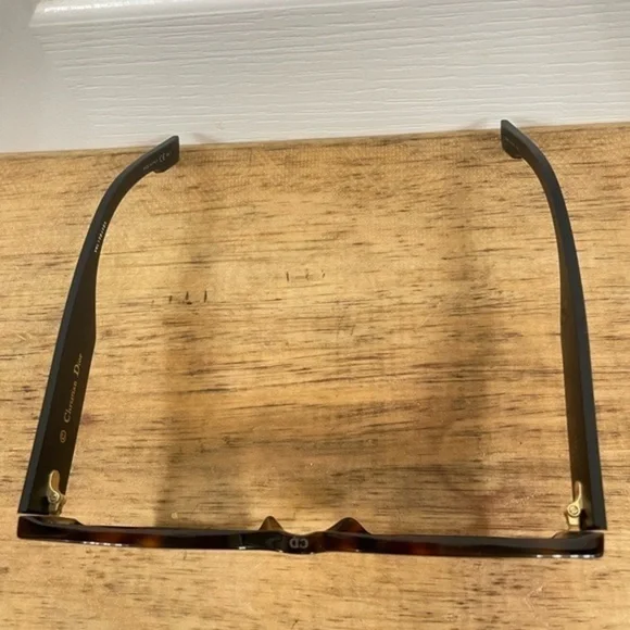 DIOR DIORID1 57-16 145 Dark Havana Tortoise Sunglasses - Picture 13 of 16